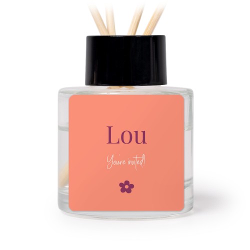 Raumduft Flakon Schwarz quadratisch - 12 Stk.