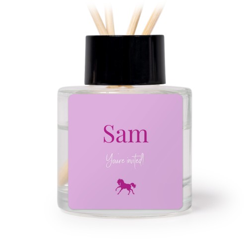 Raumduft Flakon Schwarz quadratisch - 12 Stk.