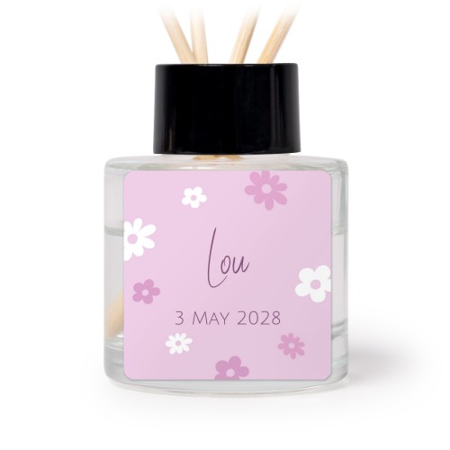 House Perfume Diffuser Black Square - set of 12