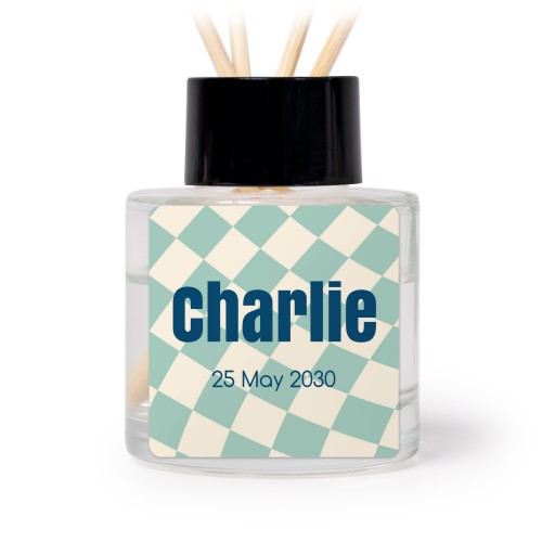 Raumduft Flakon Schwarz quadratisch - 12 Stk.