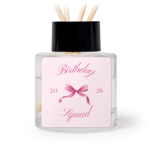 House Perfume Diffuser Black Square - set of 12