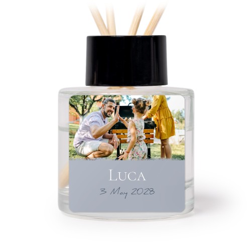 Diffuser med duftpinde Sort Kvadratisk - 12 stk