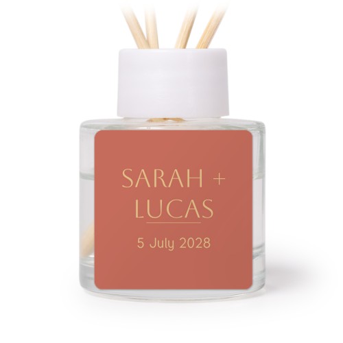 Diffuseur de parfum de maison carré noir (lot de 12)