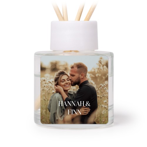 Diffuseur de parfum de maison carré noir (lot de 12)