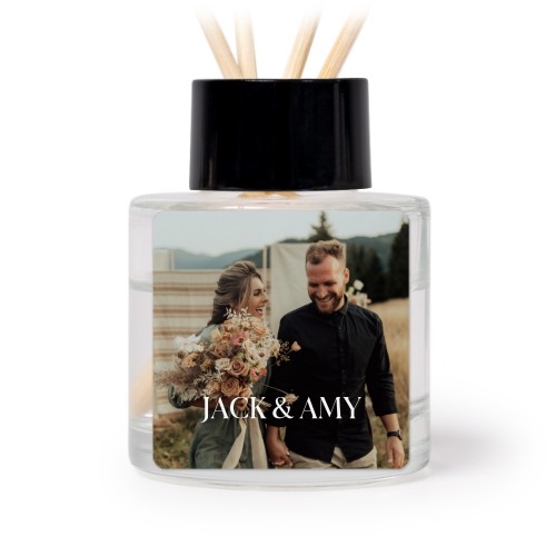 Diffuseur de parfum de maison carré noir (lot de 12)