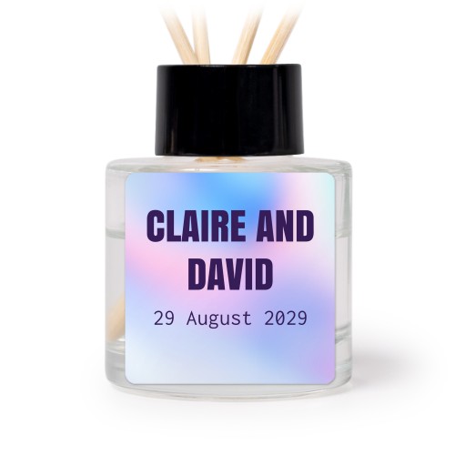 Diffuseur de parfum de maison carré noir (lot de 12)