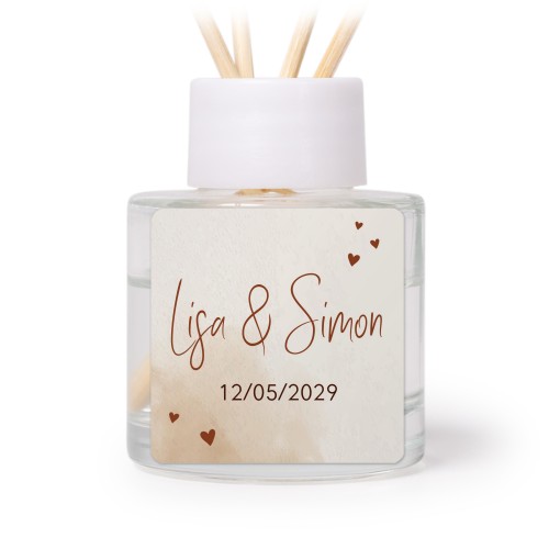 Diffuseur de parfum de maison carré noir (lot de 12)