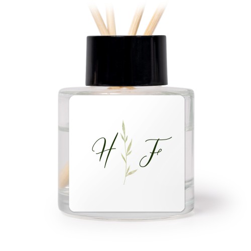 House Perfume Diffuser Black Square - set of 12