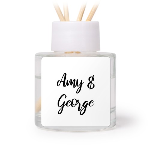 Raumduft Flakon Schwarz quadratisch - 12 Stk.