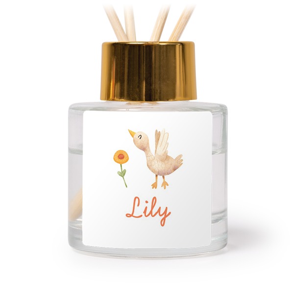 Huisparfum diffuser goud vierkant - Set van 12