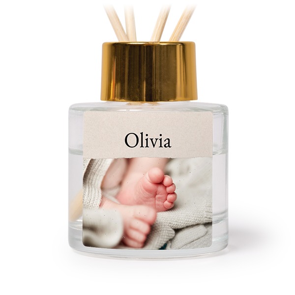 Huisparfum diffuser goud vierkant - Set van 12 Huisparfum diffuser goud vierkant - Set van 12
