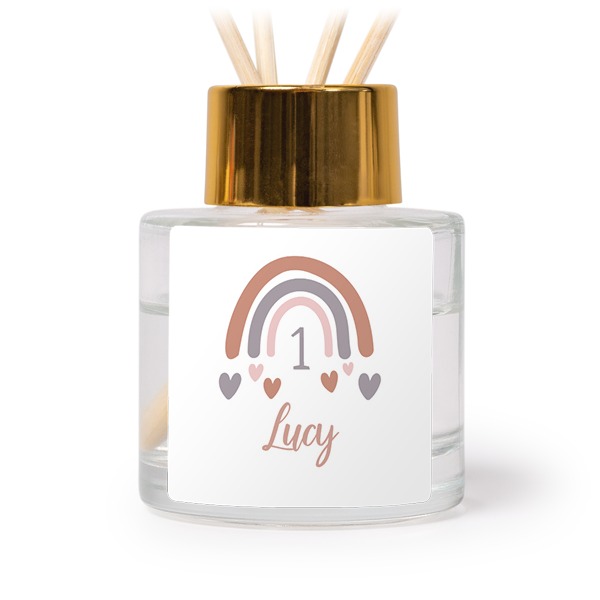 House Perfume Diffuser Gold Square - set of 12