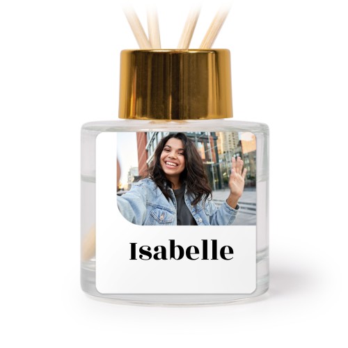 Diffuser med duftpinner Gull Firkantet - 12 stk