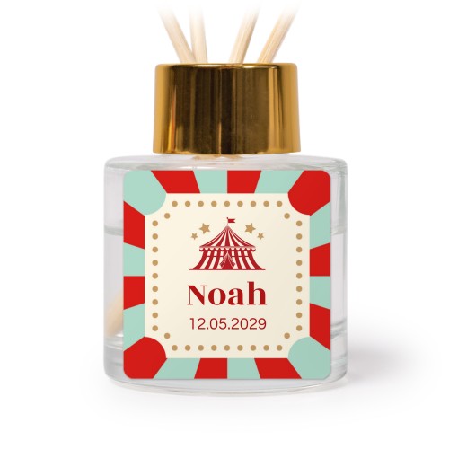 Huisparfum diffuser goud vierkant - Set van 12