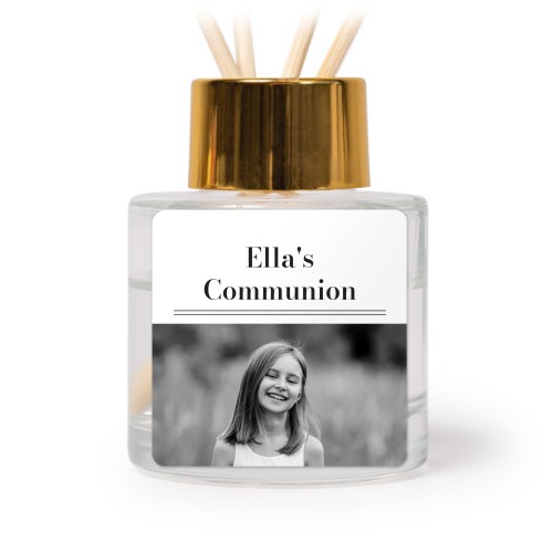 House Perfume Diffuser Gold Square - set of 12