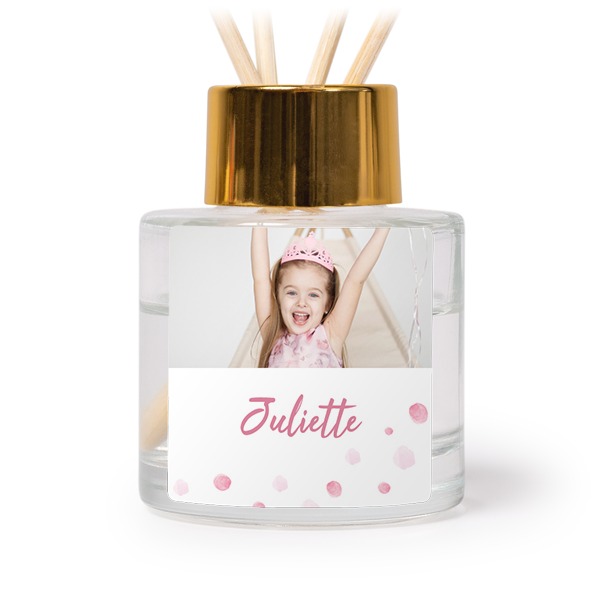 House Perfume Diffuser Gold Square - set of 12