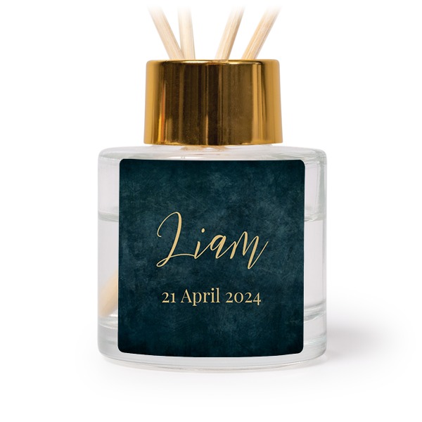 Diffuser med duftpinner Gull Firkantet - 12 stk Diffuser med duftpinner Gull Firkantet - 12 stk