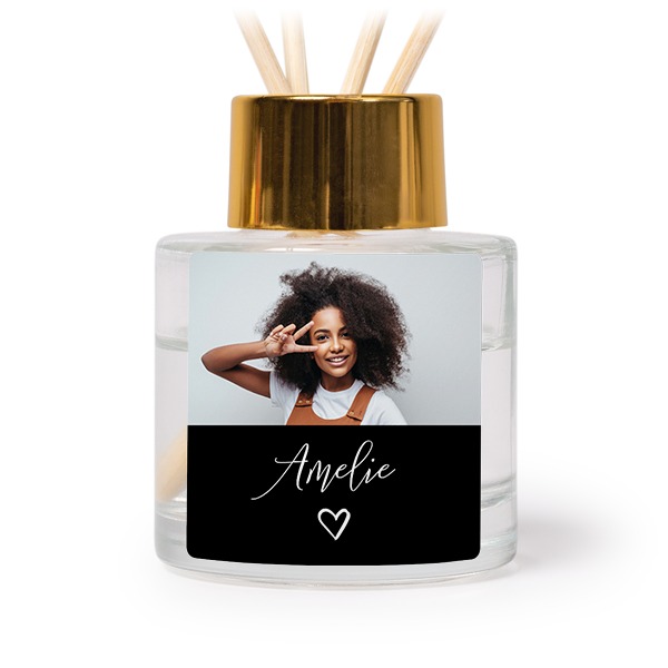 House Perfume Diffuser Gold Square - set of 12