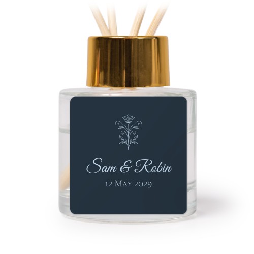 House Perfume Diffuser Gold Square - set of 12 House Perfume Diffuser Gold Square - set of 12