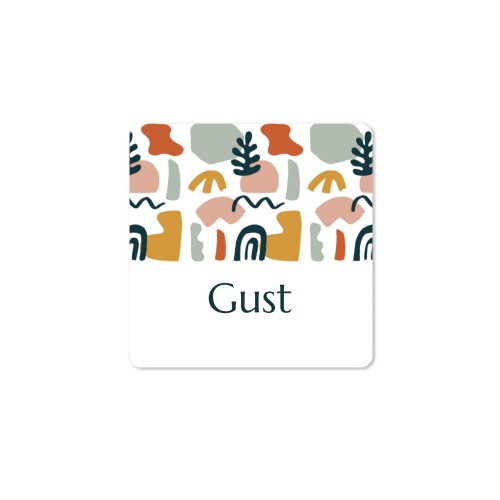 Diffuseur de parfum de maison carré Naturel (lot de 12)