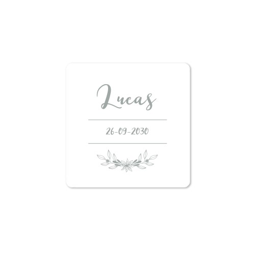 Huonetuoksu tuoksutikuilla, luonnonvärinen neliönmallinen - 12 kpl