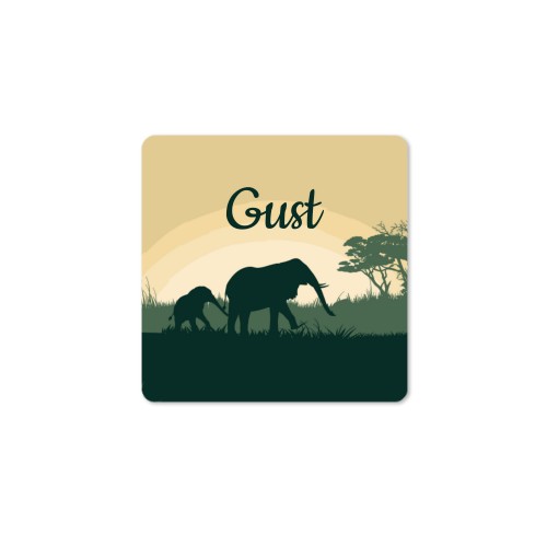 Diffuser med duftpinner Natur Firkantet (sett med 12)