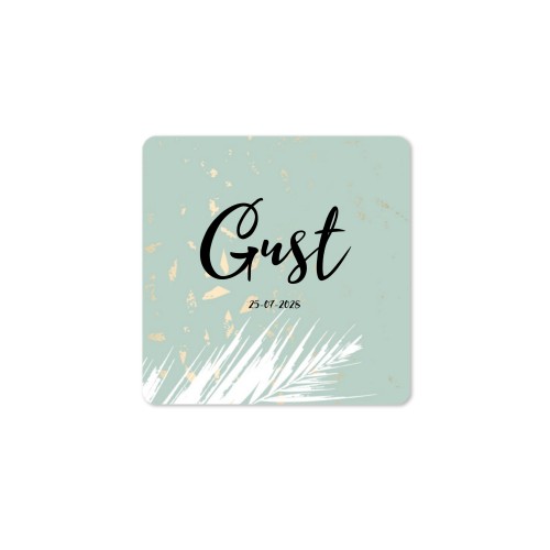 Tropic Gold Pattern - Text Only