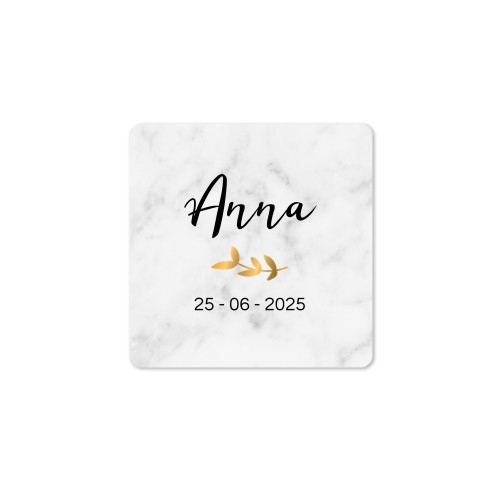 House Perfume Diffuser Black Square - set of 12