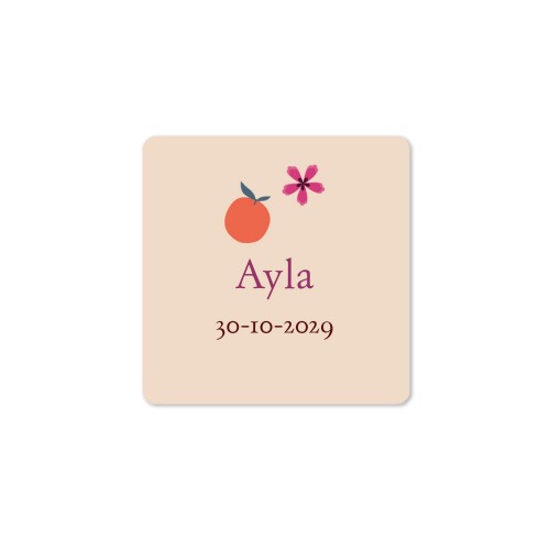 House Perfume Diffuser Black Square - set of 12