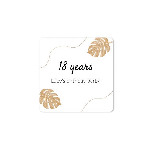 Diffuseur de parfum de maison carré noir (lot de 12)