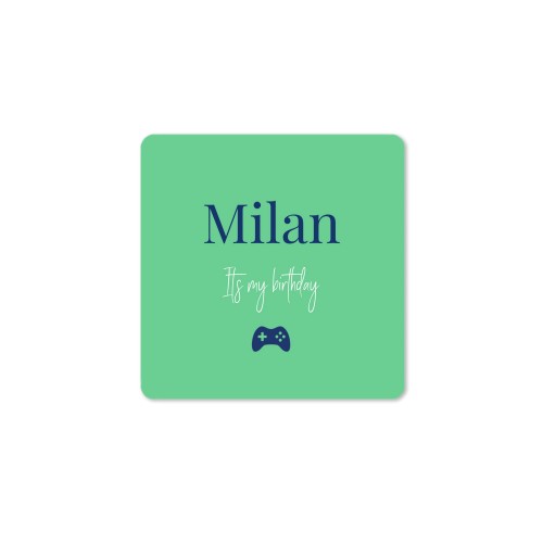 House Perfume Diffuser Black Square - set of 12