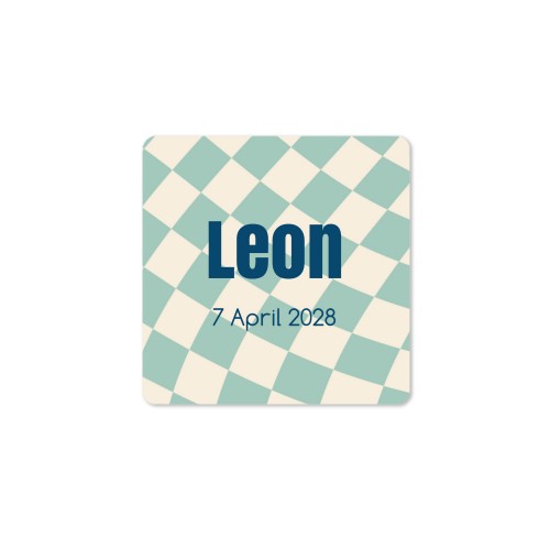 Diffuser med duftpinde Sort Kvadratisk - 12 stk