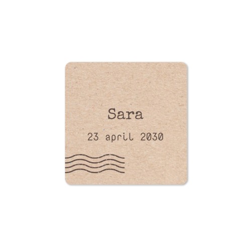 House Perfume Diffuser Natural Square - set of 12