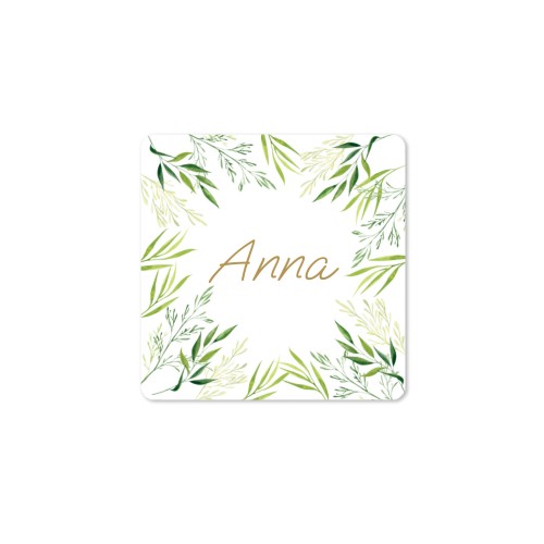 Diffuser med doftpinnar Natur Kvadratisk (set med 12)