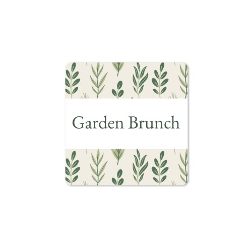 Diffuseur de parfum de maison carré Naturel (lot de 12)