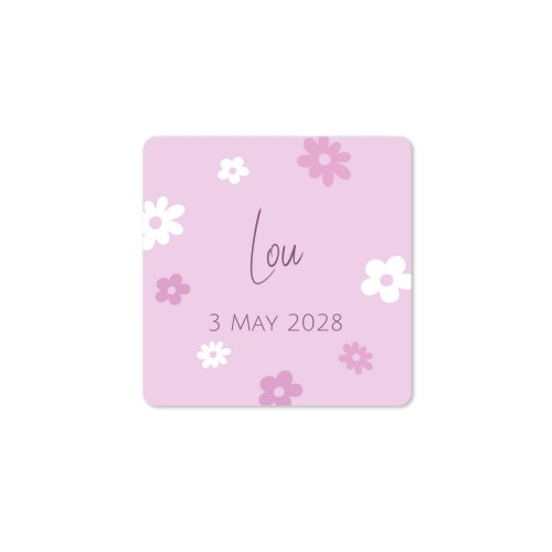 Diffuser med duftpinde Sort Kvadratisk - 12 stk