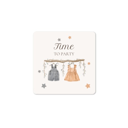 Diffuseur de parfum de maison carré Naturel (lot de 12)