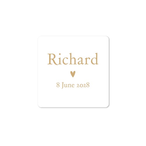 Diffuseur de parfum de maison carré Naturel (lot de 12)