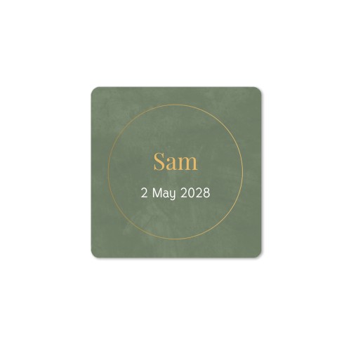 Diffuser med doftpinnar Natur Kvadratisk (set med 12)