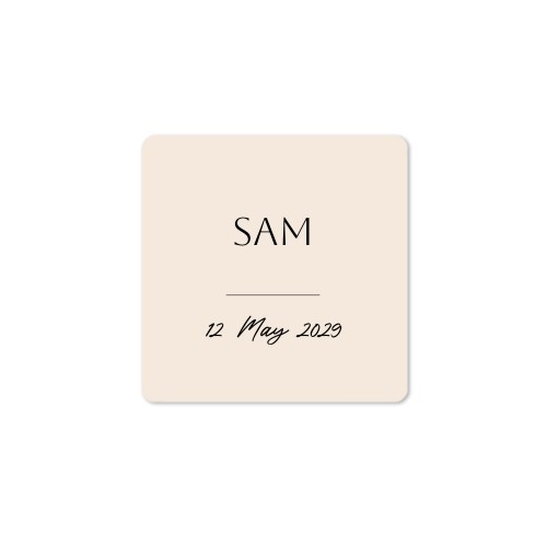 Diffuseur de parfum de maison carré Naturel (lot de 12)