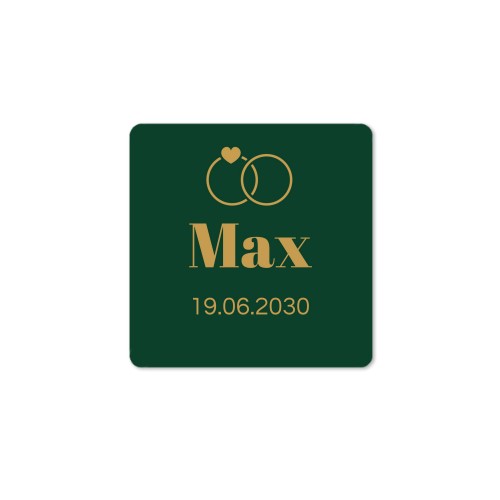 Diffuseur de parfum de maison carré Naturel (lot de 12)