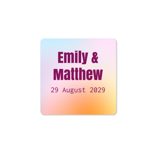 Diffuseur de parfum de maison carré Naturel (lot de 12)