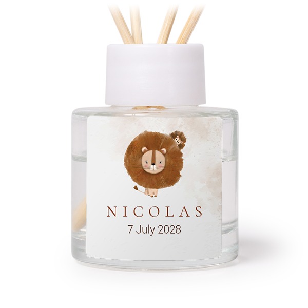 House Perfume Diffuser White Square - set of 12