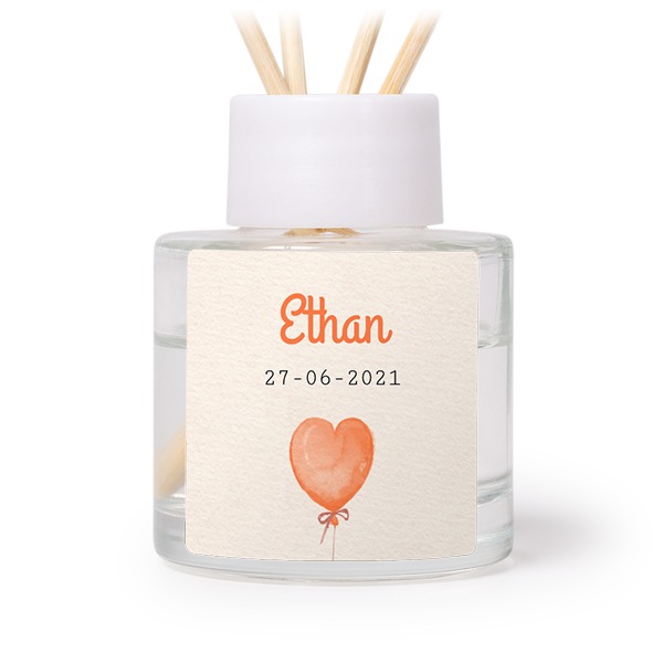 Diffuser med doftpinnar Vit Kvadratisk - 12 st