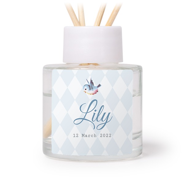 Diffuser med doftpinnar Vit Kvadratisk - 12 st