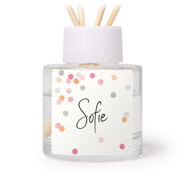 House Perfume Diffuser White Square - set of 12