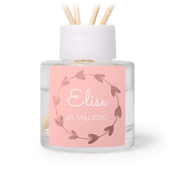 Raumduft Flakon Weiss quadratisch - 12 Stk.