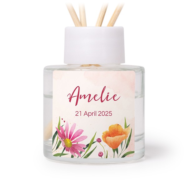 House Perfume Diffuser White Square - set of 12