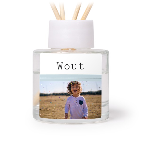 Geurstokjes wit vierkant (set van 12)