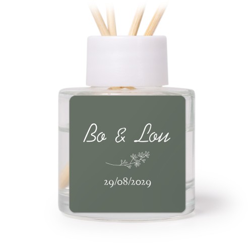 Diffuseur de parfum de maison Blanc Carré (lot de 12) Diffuseur de parfum de maison Blanc Carré (lot de 12)